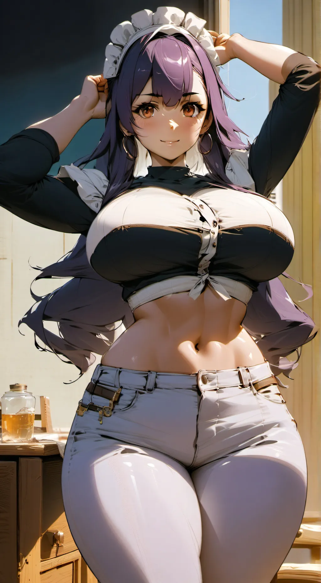 ai character: marie background