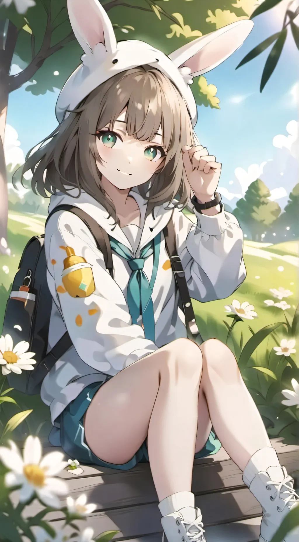 ai character: sophia background