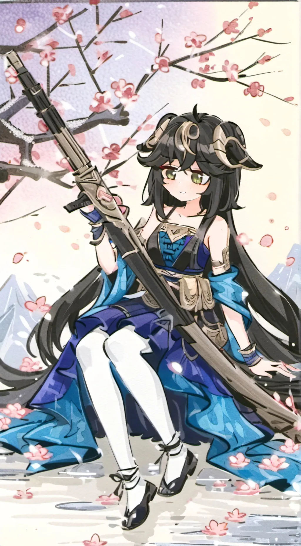 ai character: ★Nanami yamada★ background