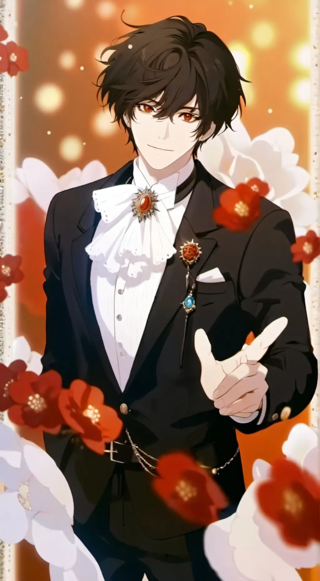 ai character: Hector🥀 background