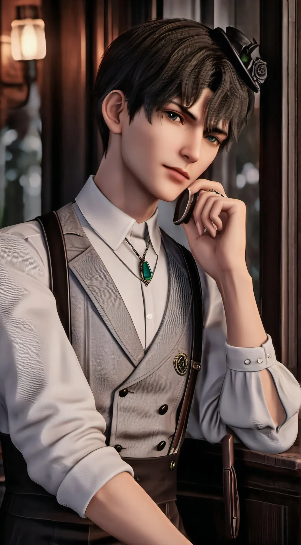 ai character: Walter Sidney background