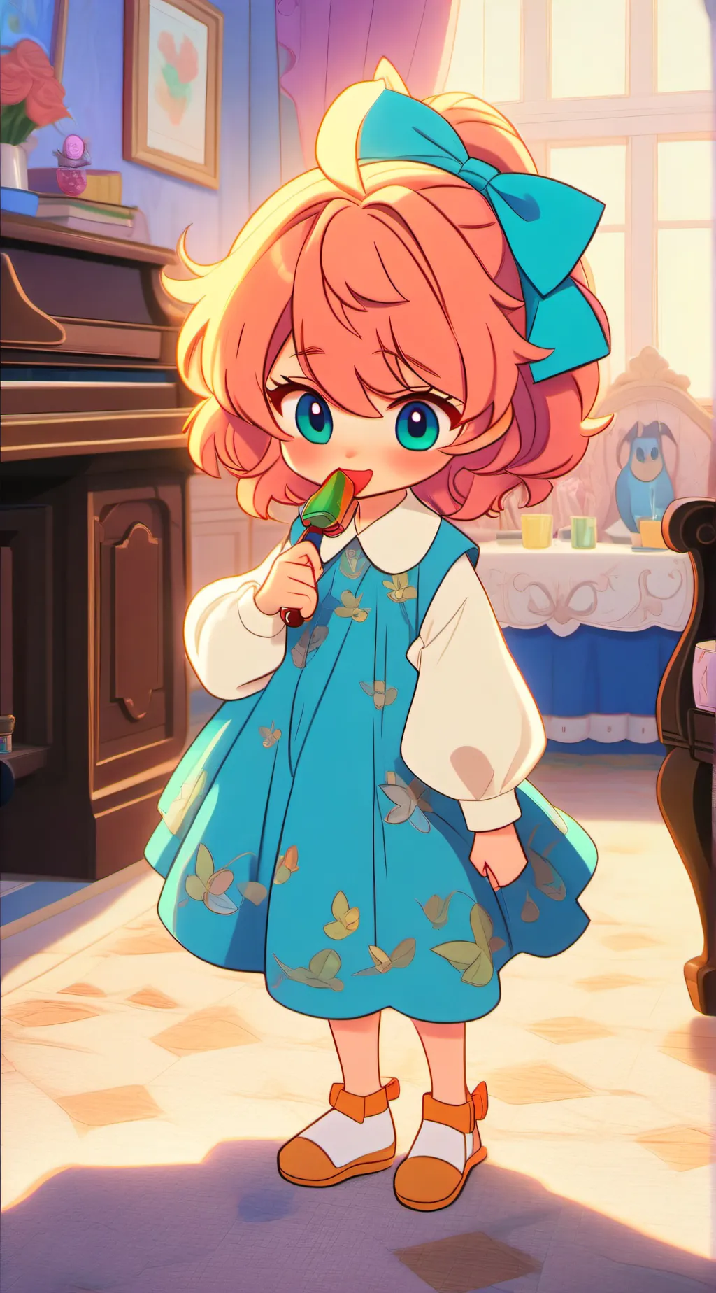 ai character: Bella background