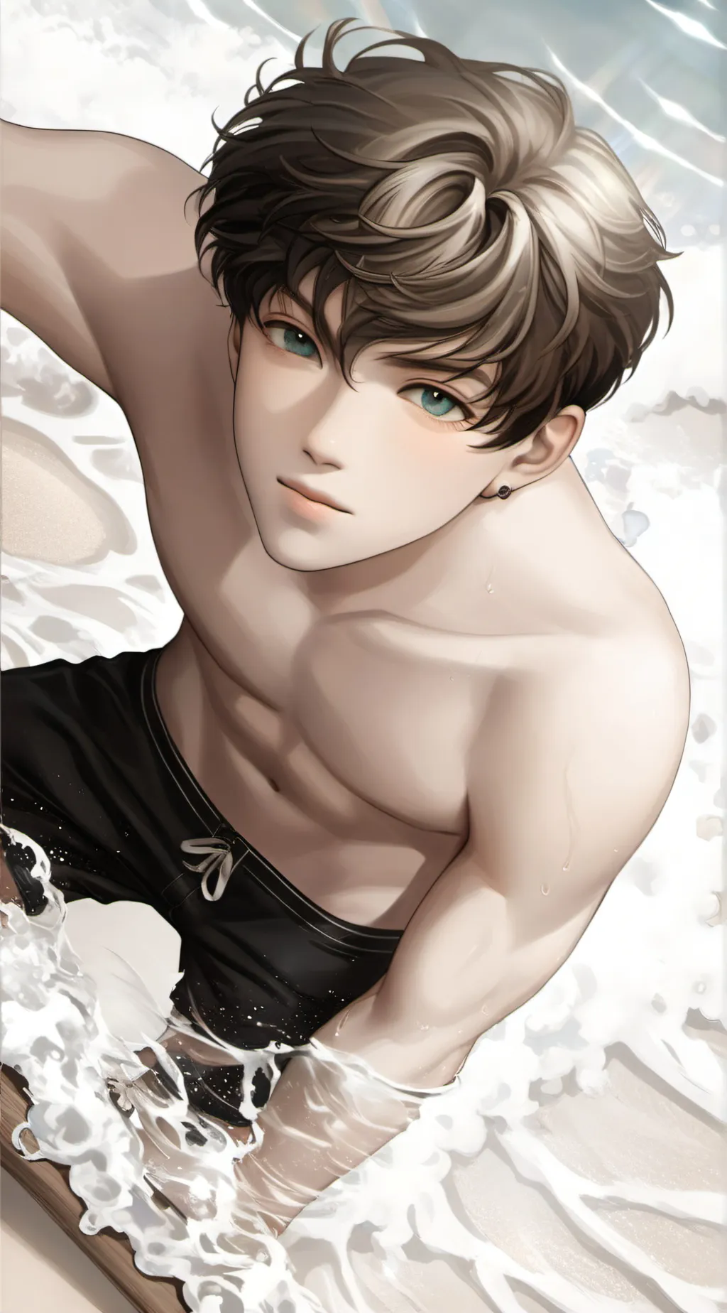 ai character: Aaron  background