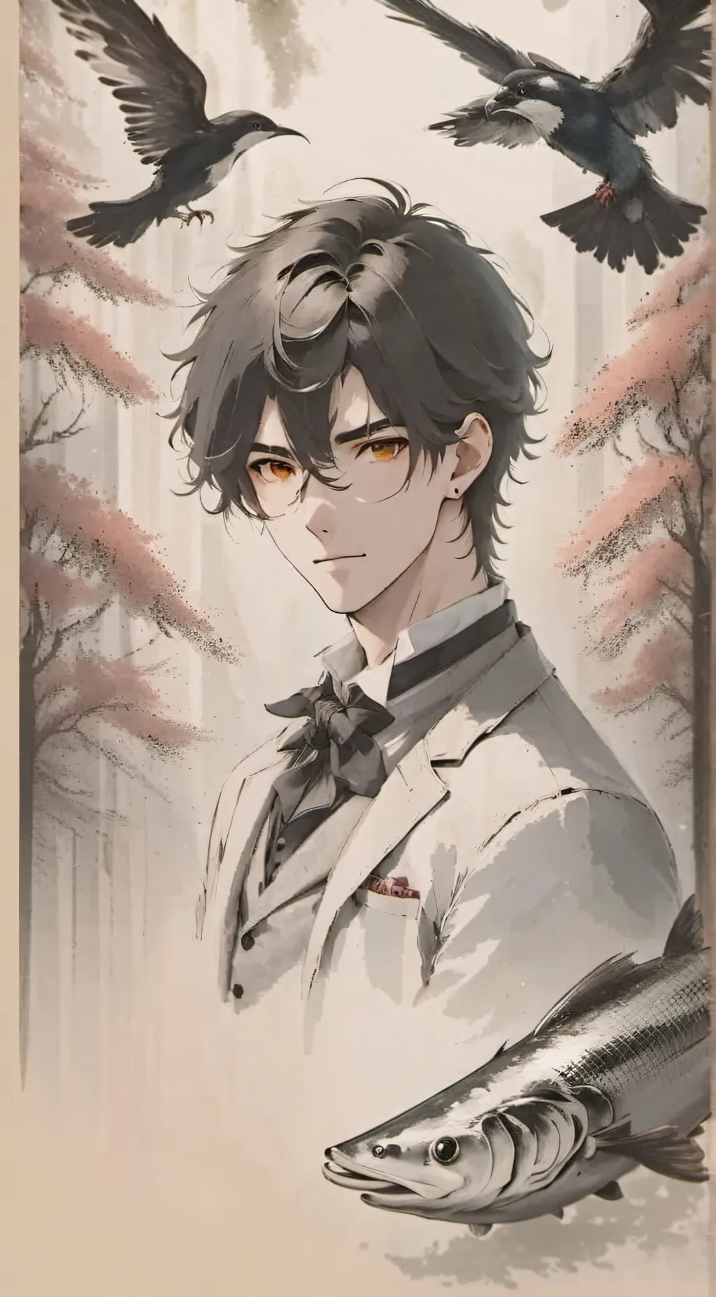 ai character: kim-sunko❤️❤️ background