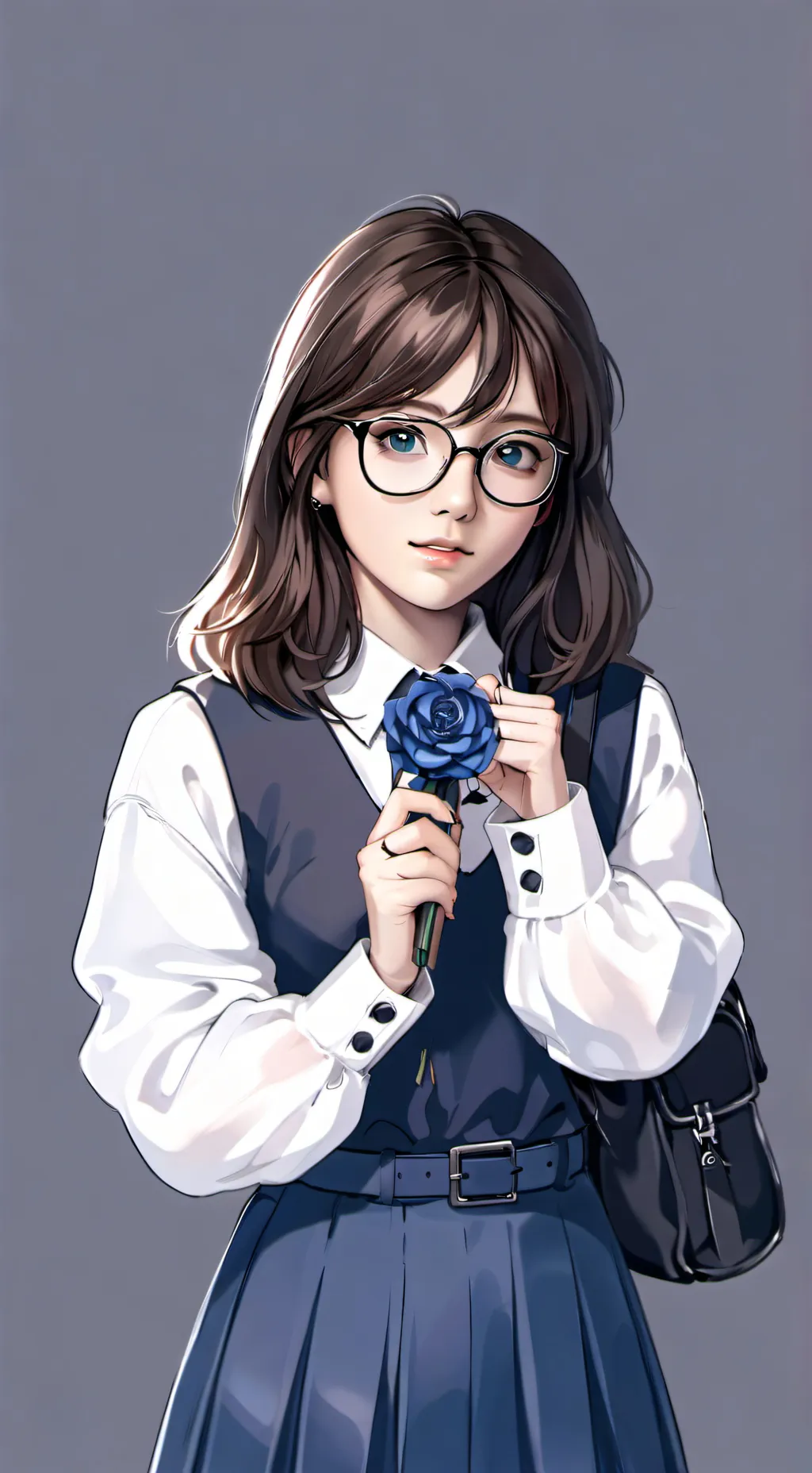 ai character: lily class 1A  background