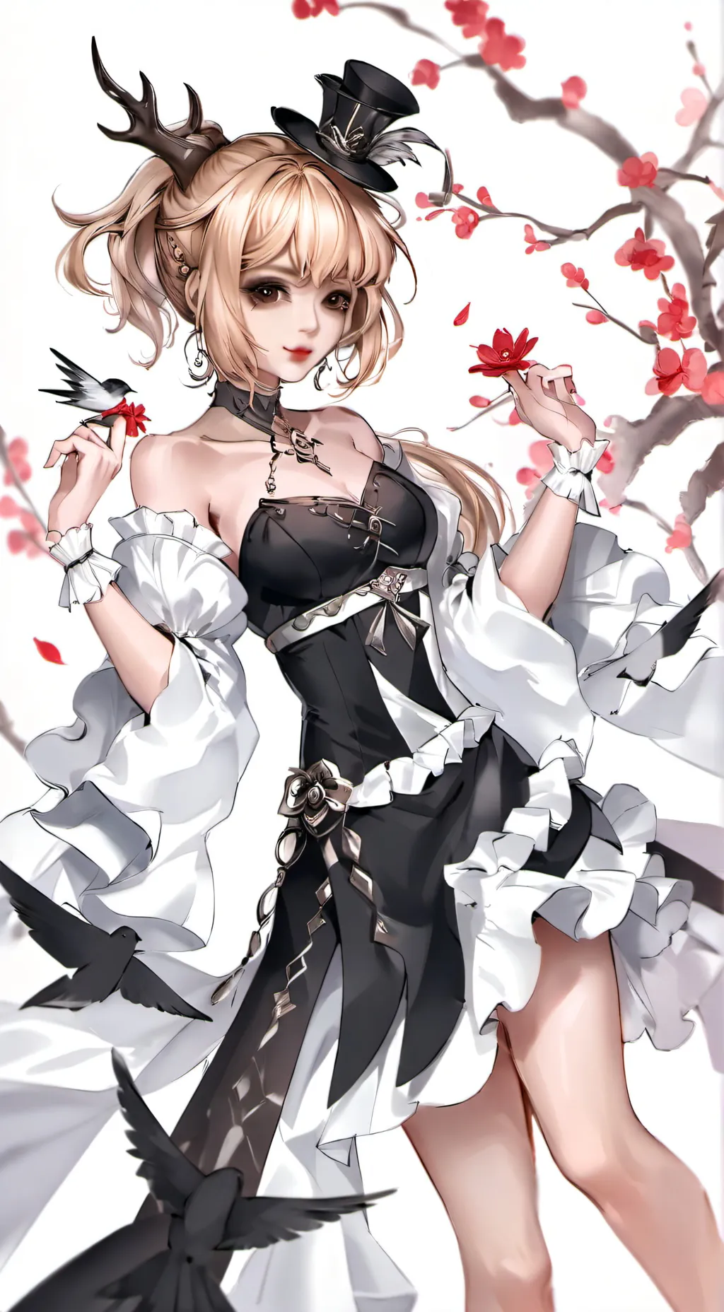 ai character: Julia,Anna,Elly background