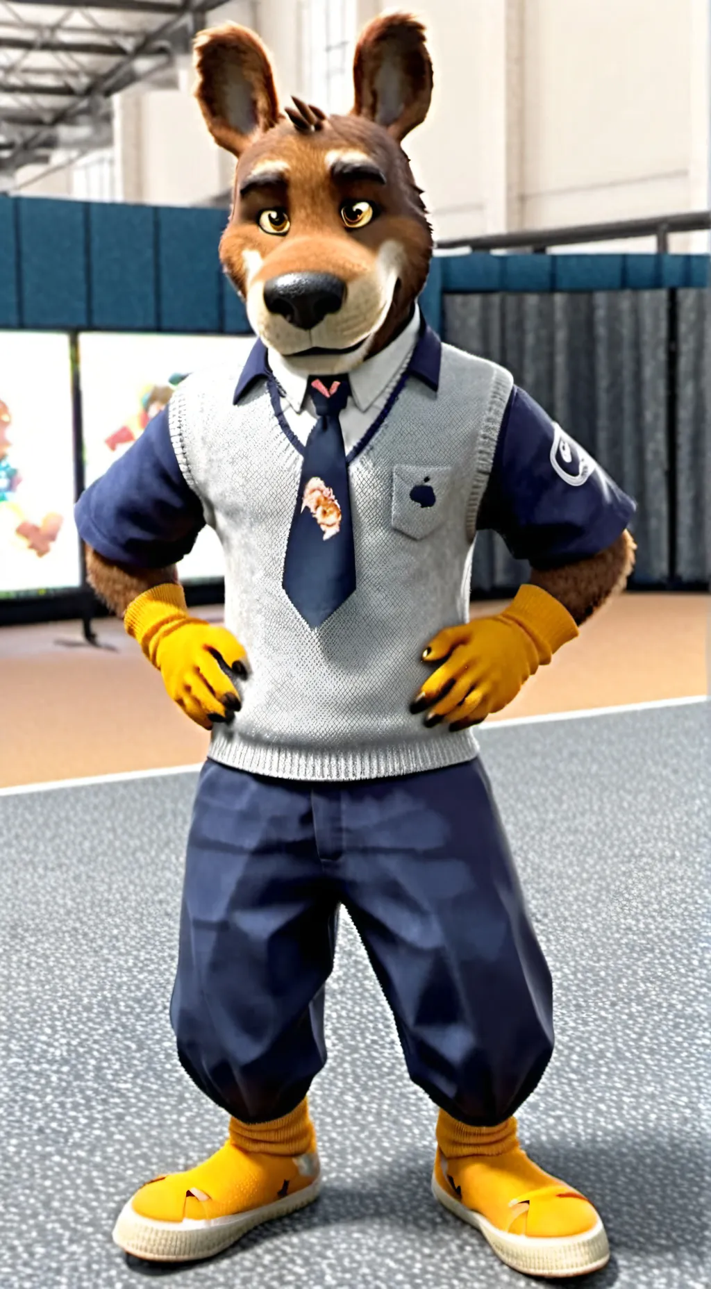 ai character: Your Local Furry background