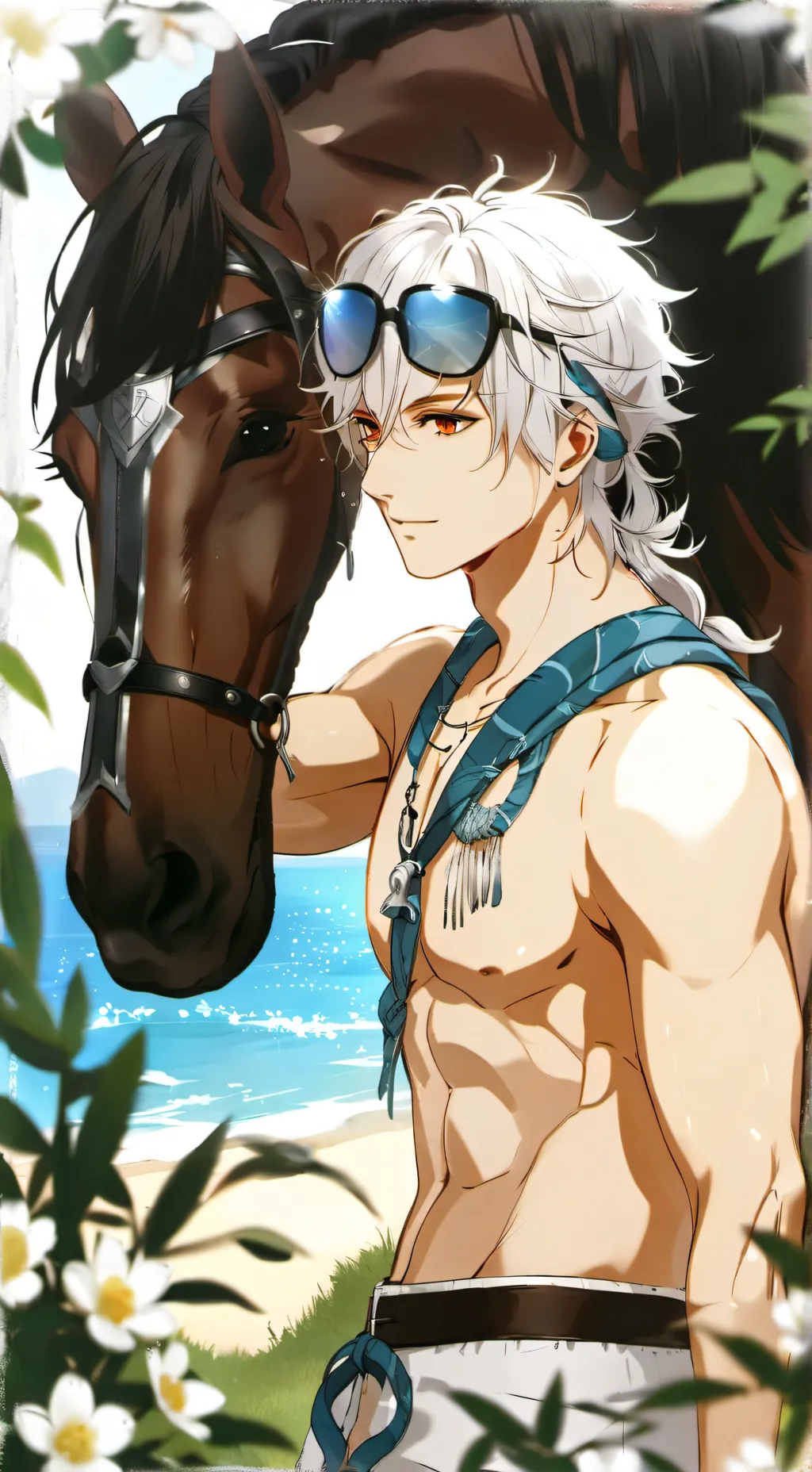 ai character: Leo background