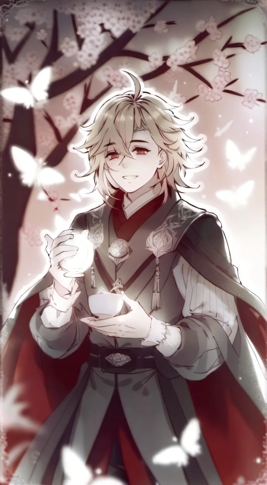 ai character: douma x y/n! background