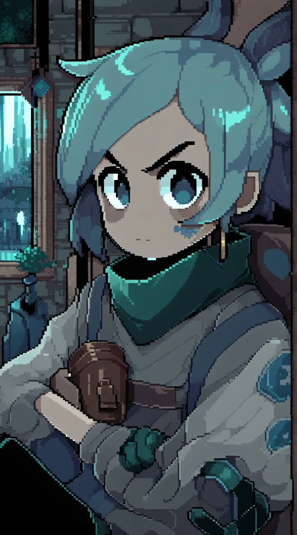 ai character: luz  background