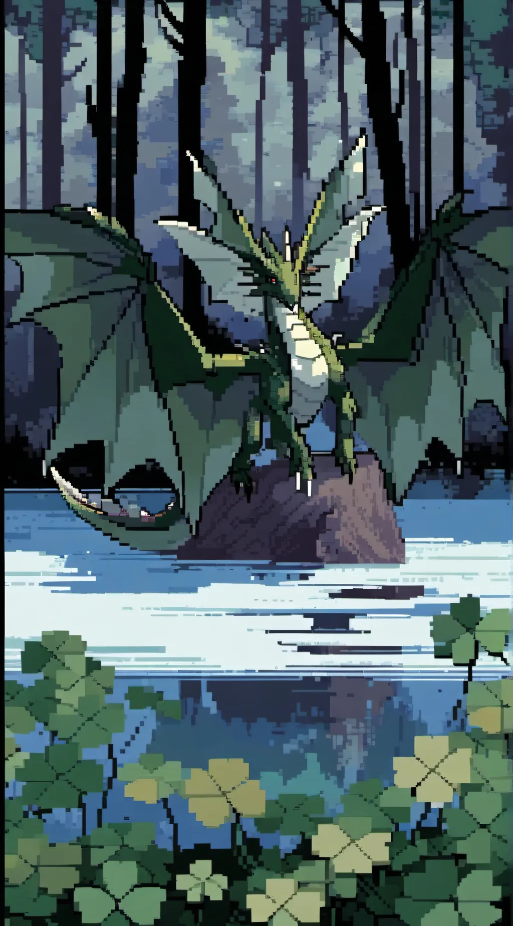 ai character: GoldenClover background