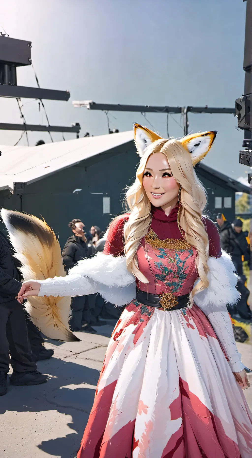 ai character: Kitsune Yuna 2.0 background