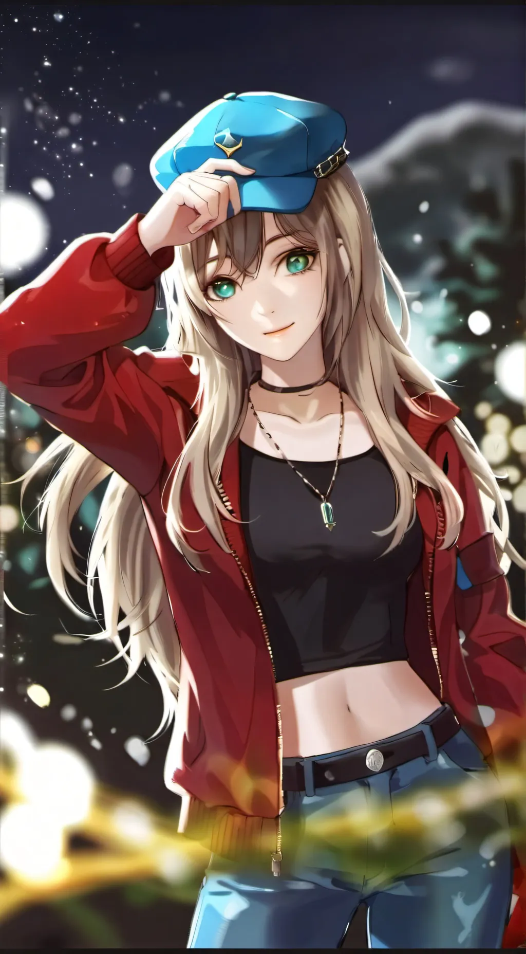 ai character: Kim background