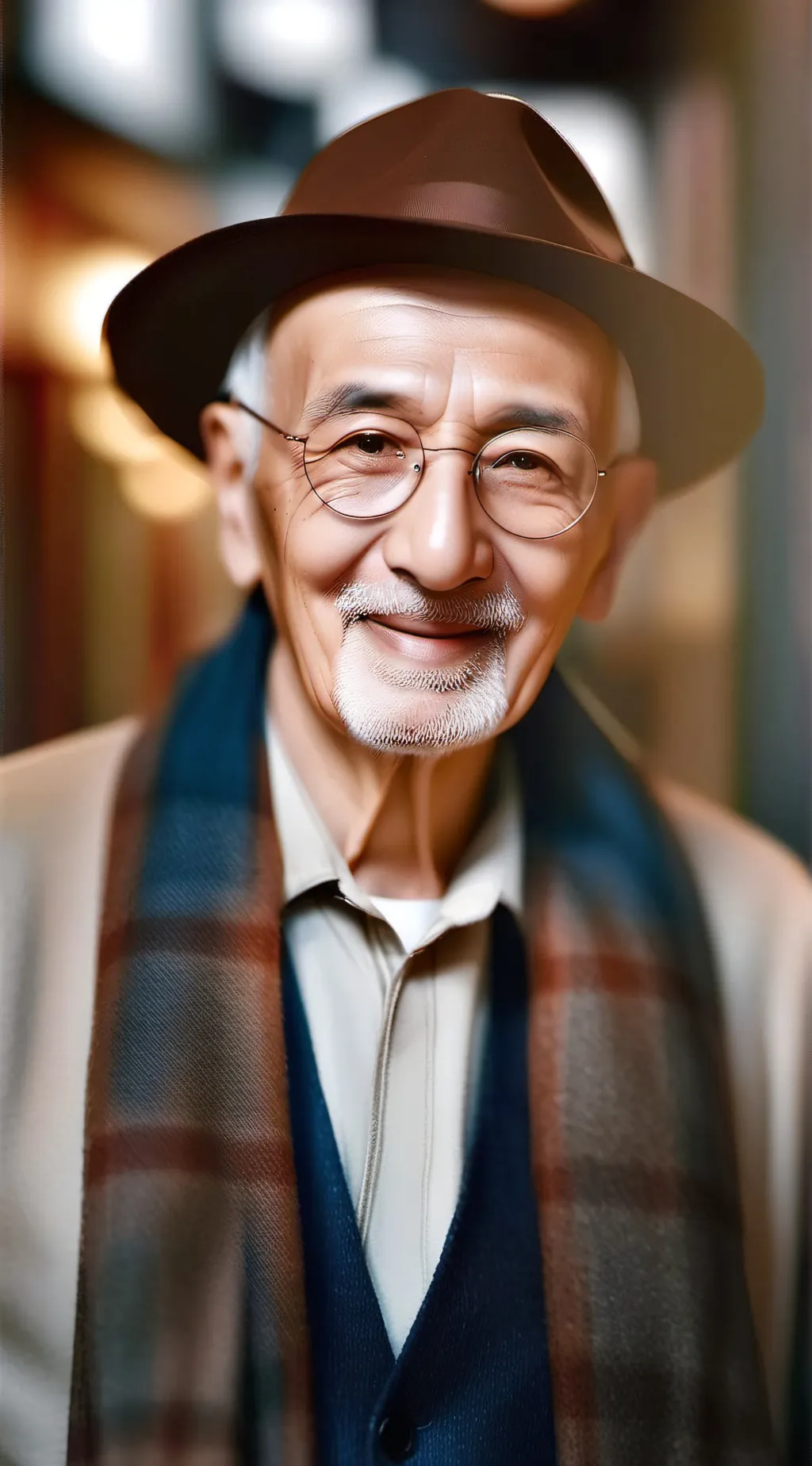 ai character: Grandpa background