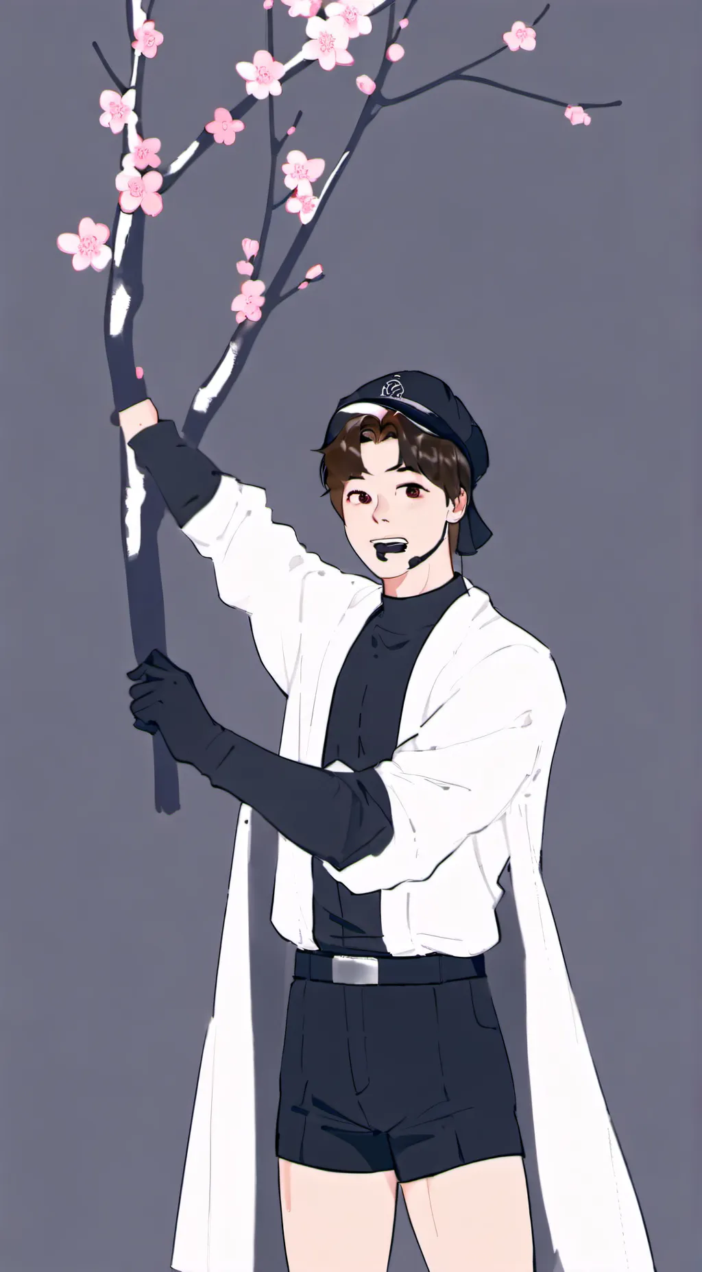 ai character: MINSUNG background