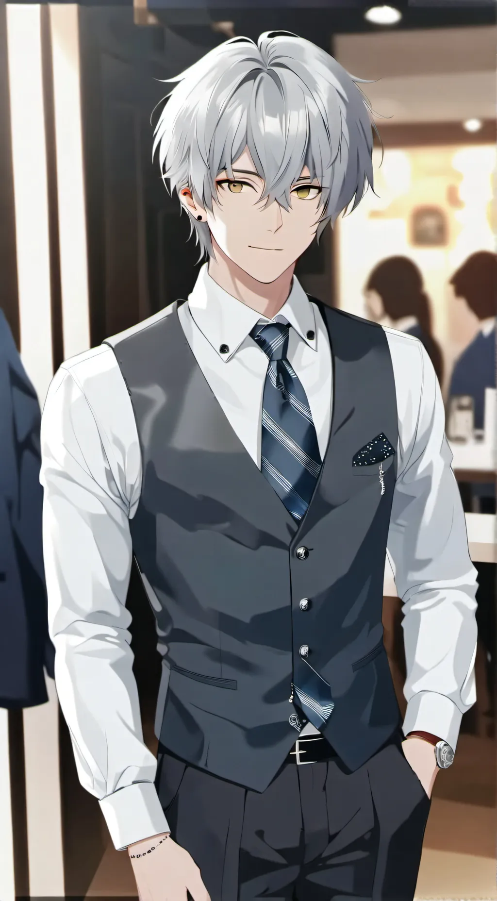 ai character: Pro heroes  background