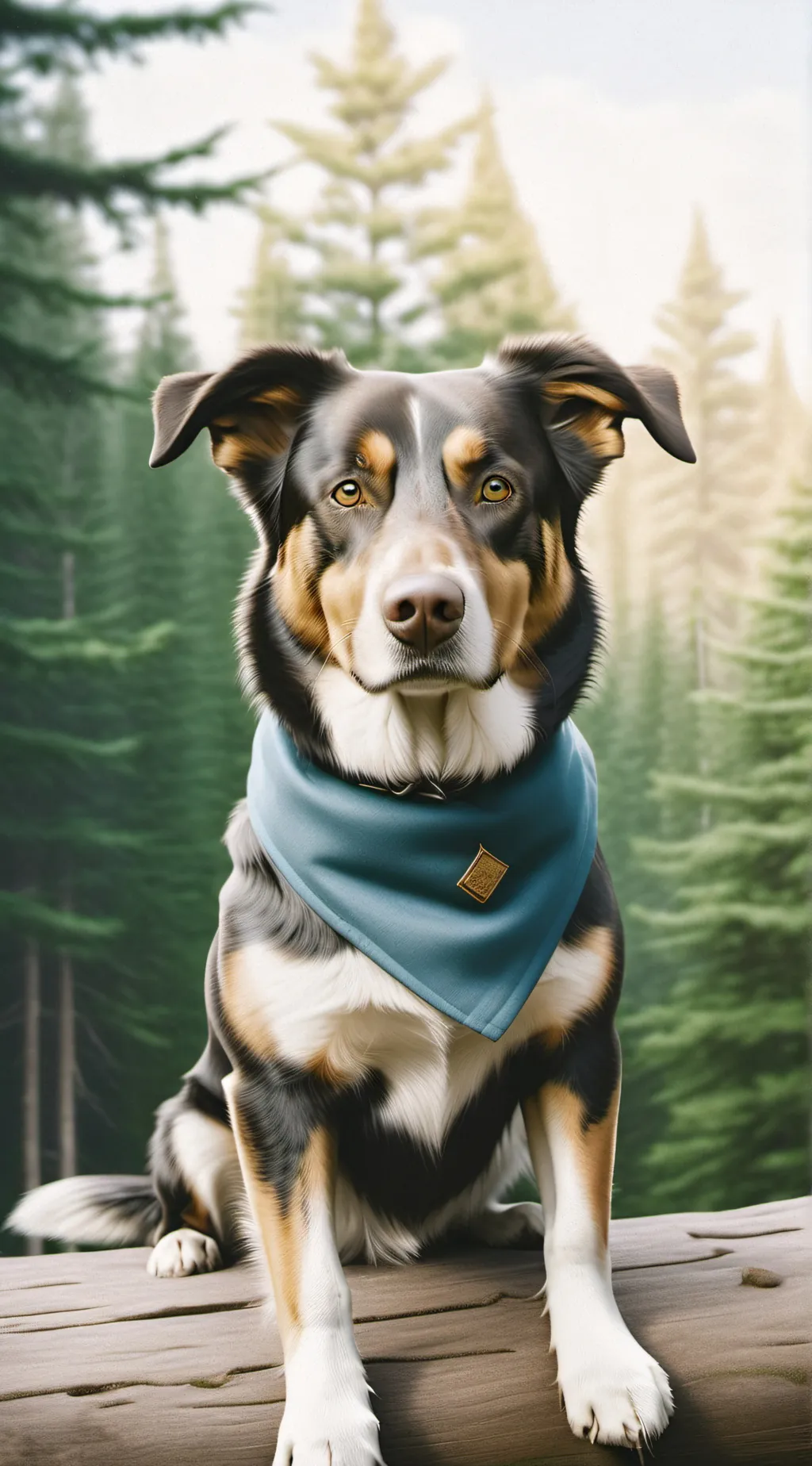 ai character: What Da Dog Doin background