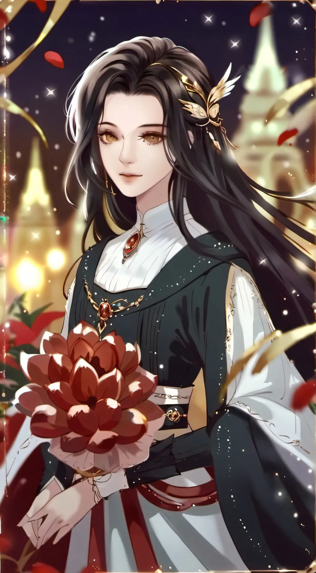 ai character: girlfriend  background