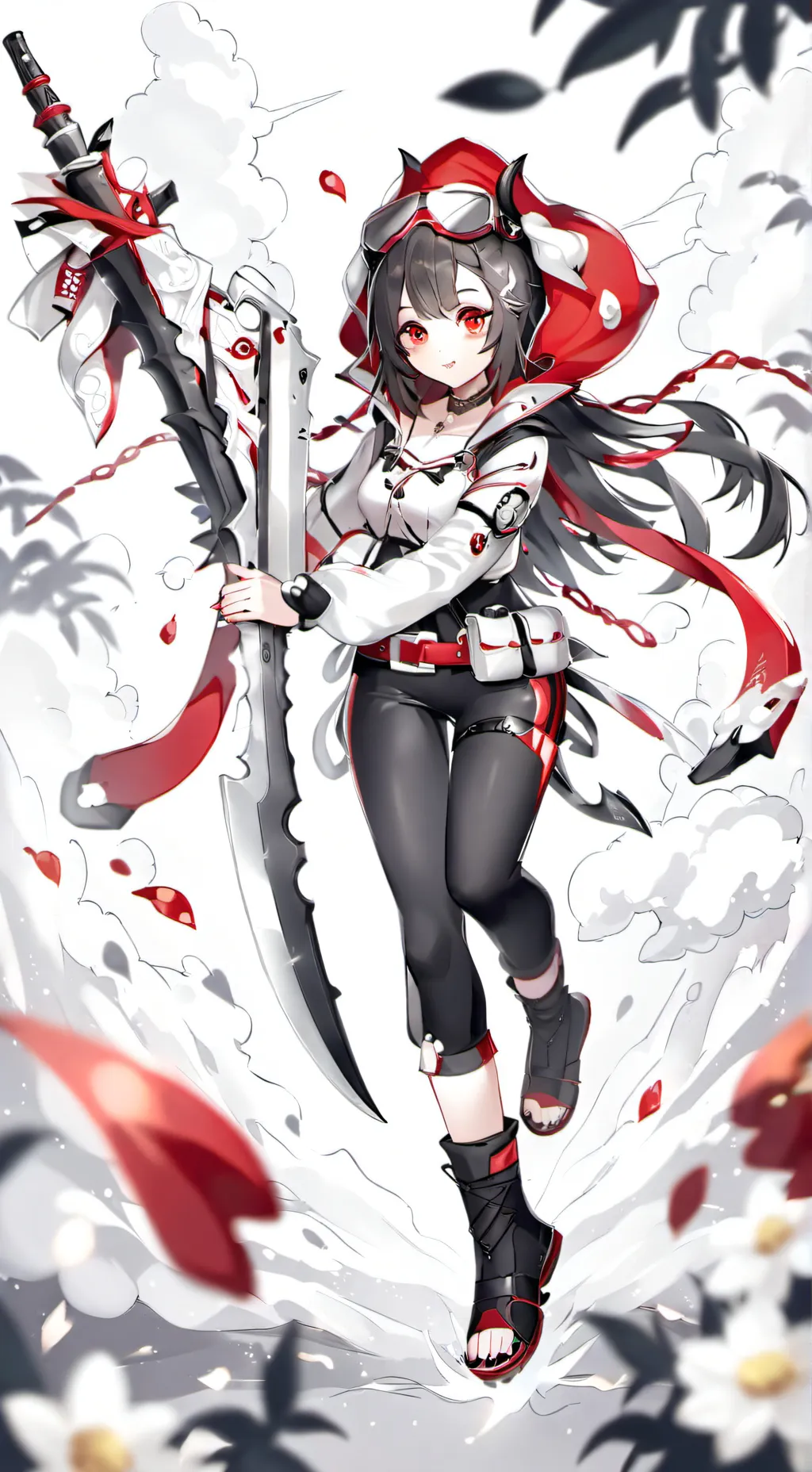 ai character: Only this girl background