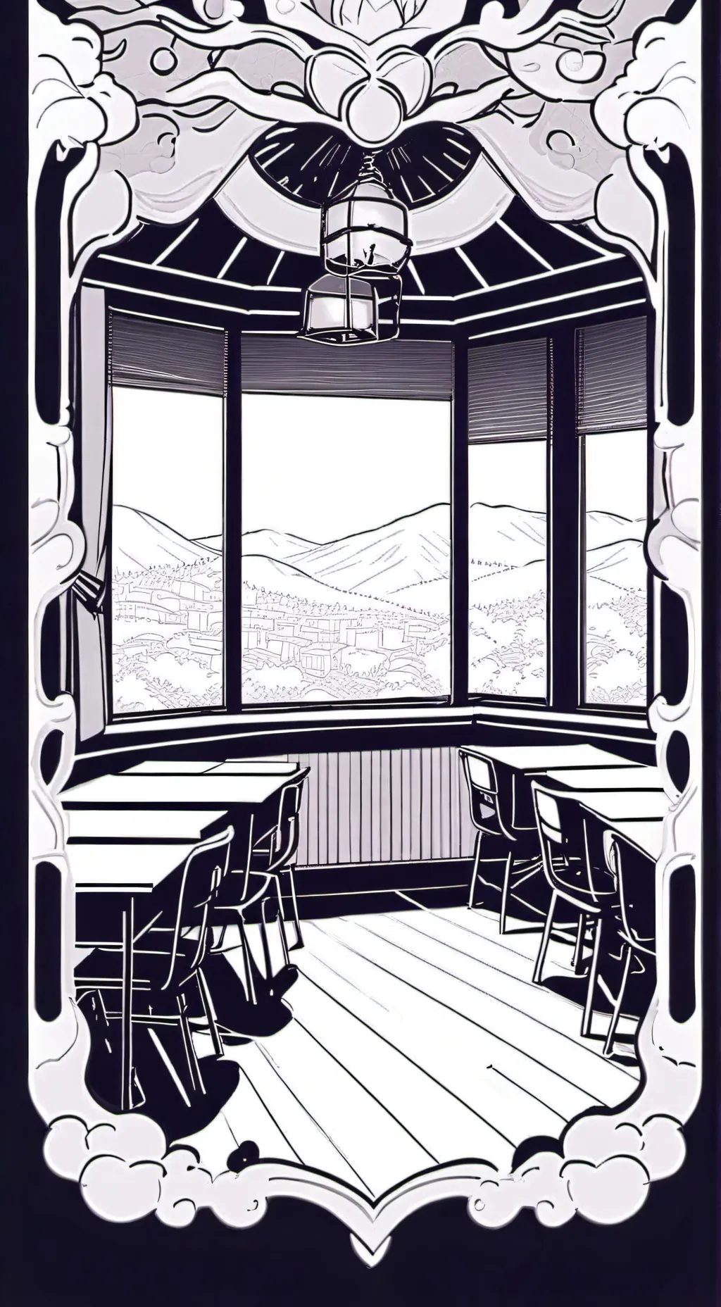 ai character: FPE trip to japan background