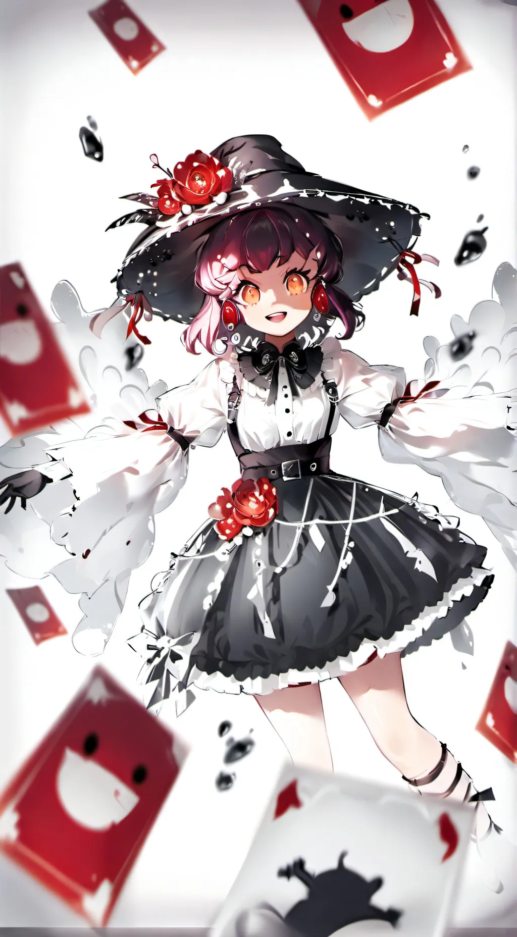 ai character: Luna Flora background