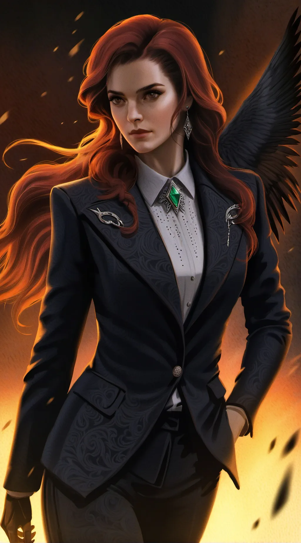 ai character: Mrs name generator background