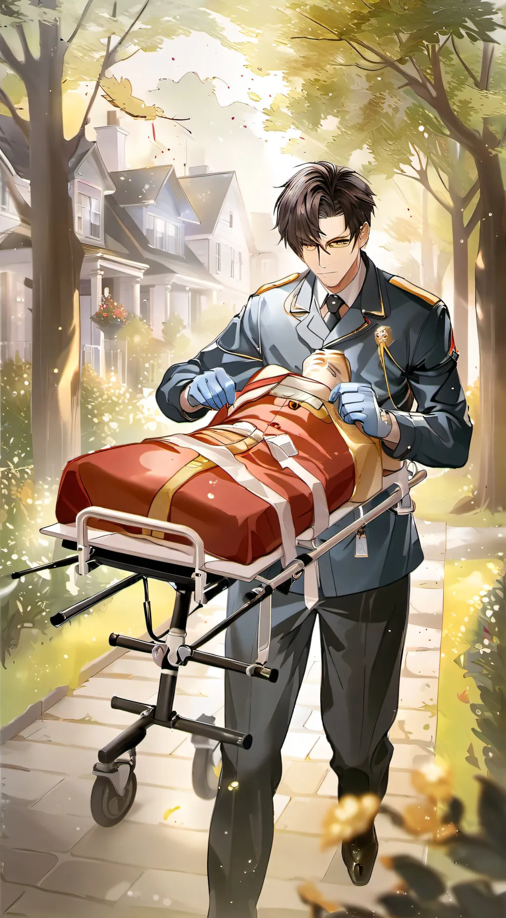 ai character: paramedic jeff background