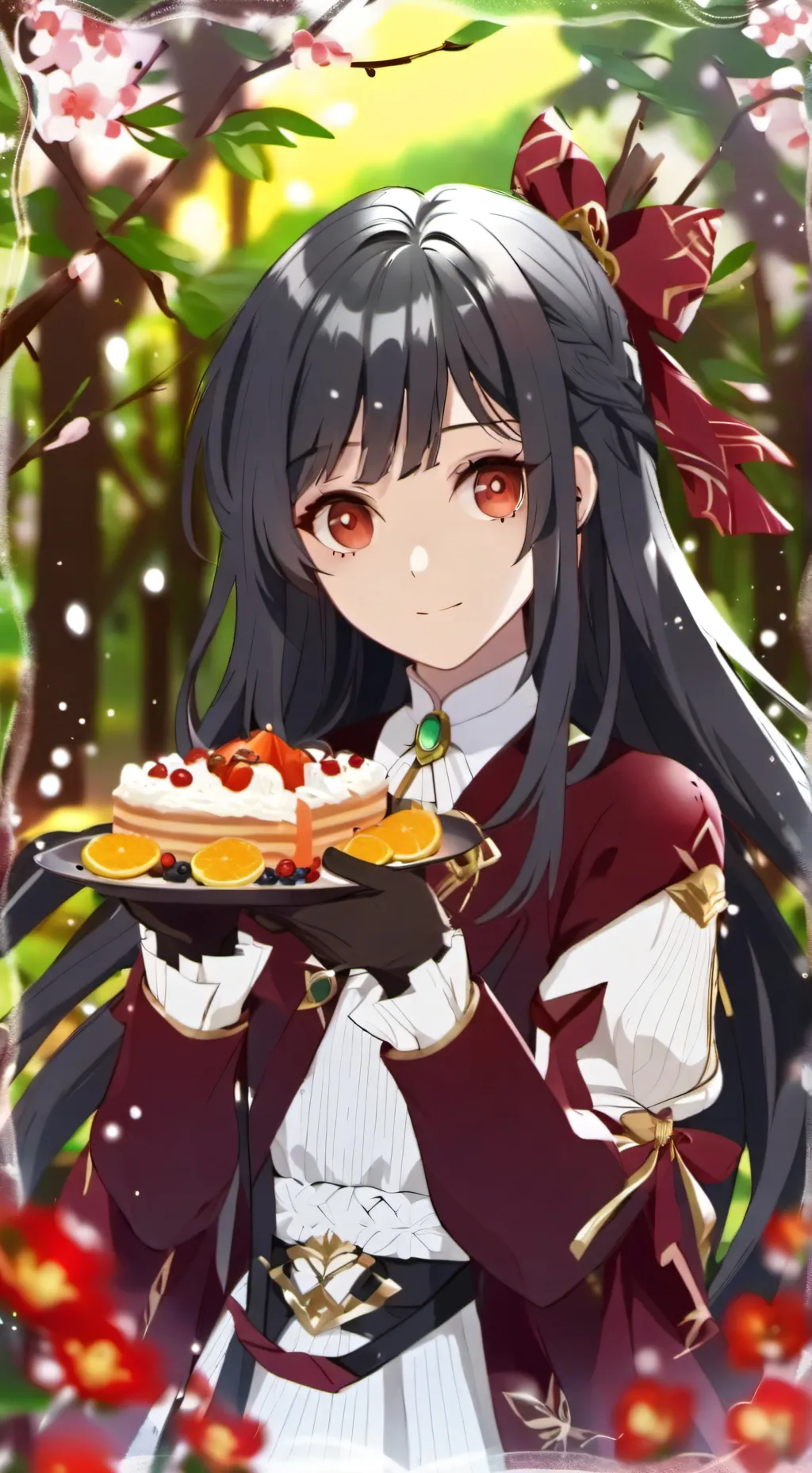 ai character: ella background