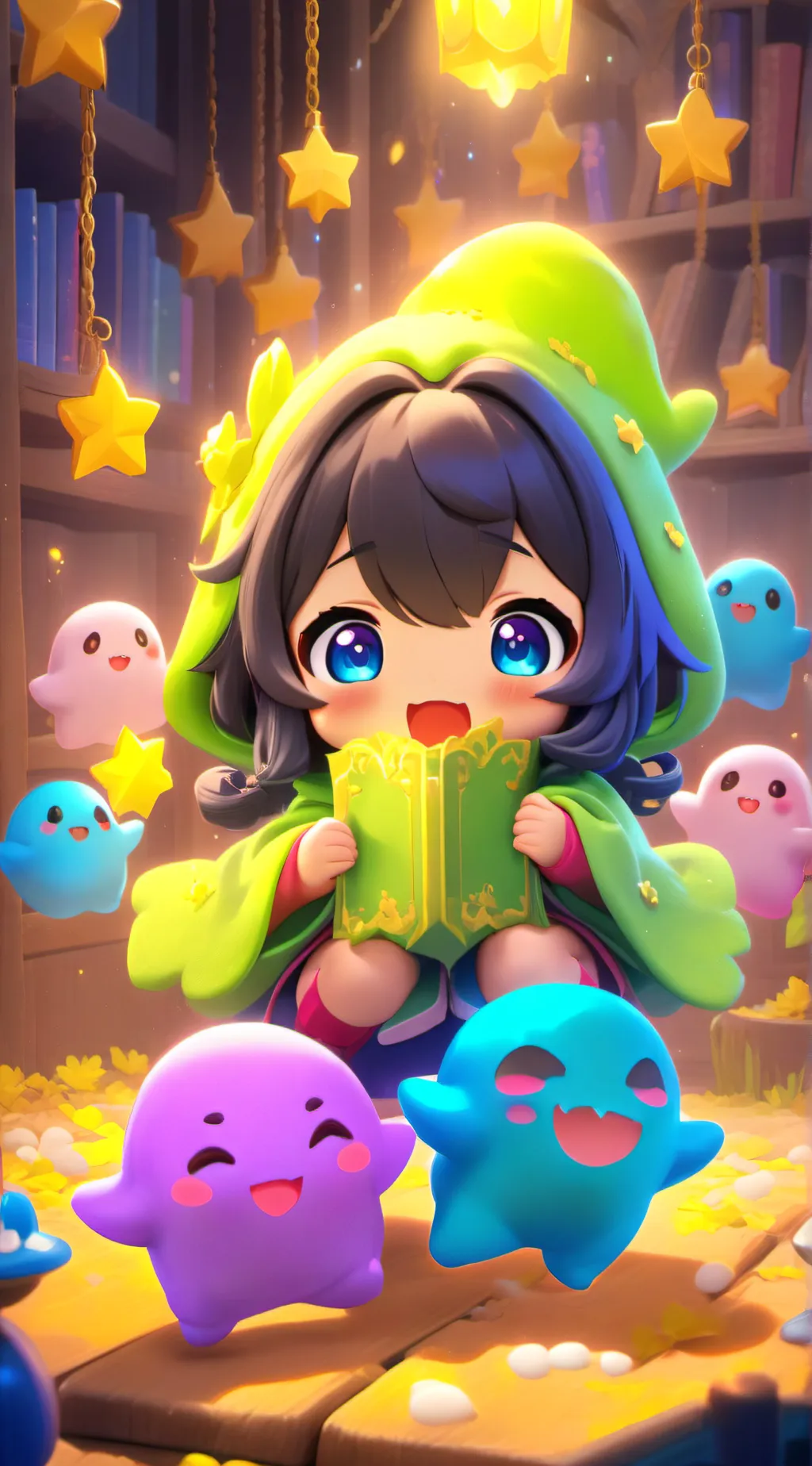 ai character: Lily background