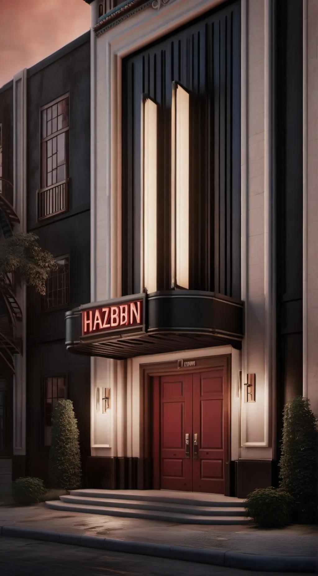 ai character: hh background