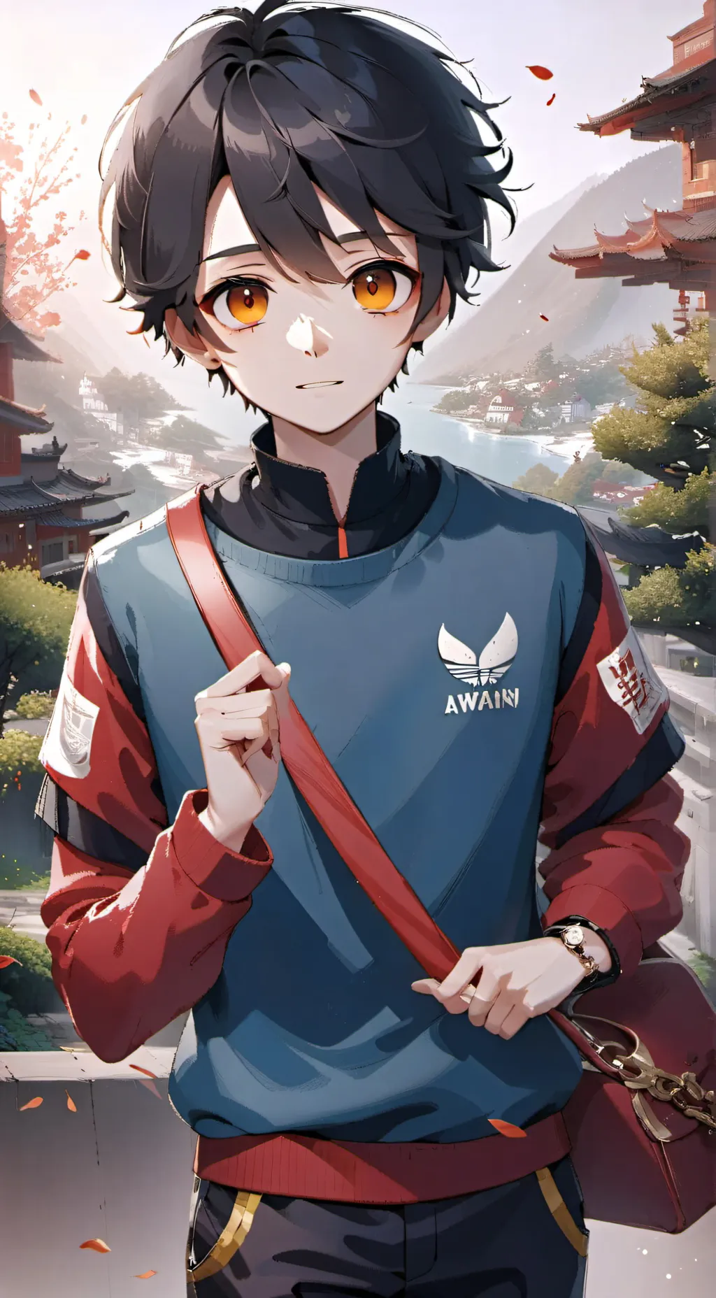 ai character: carson background