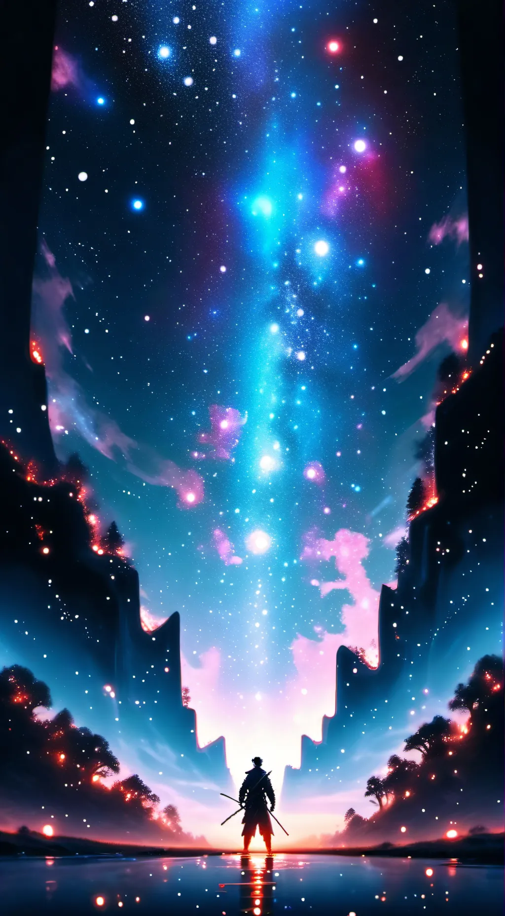 ai character: demon slayer background