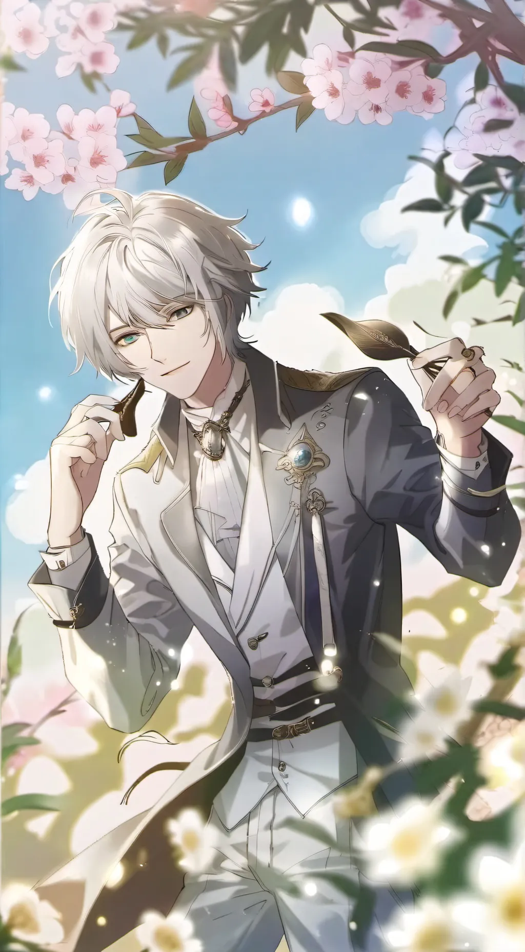 ai character: Alexander  background