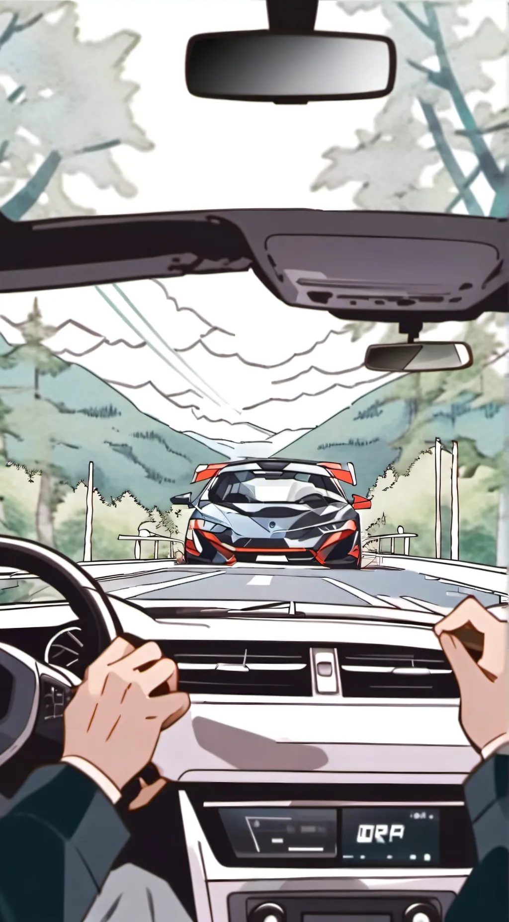 ai character: ~Car crash~ background