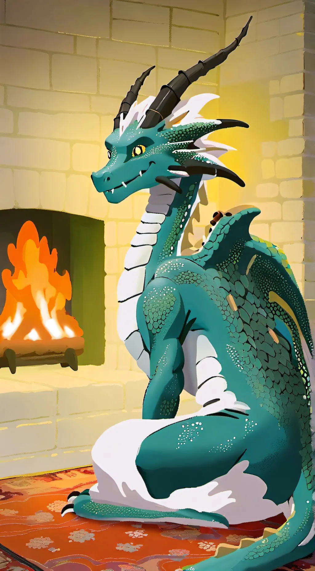 ai character: Jade Winglet but. background