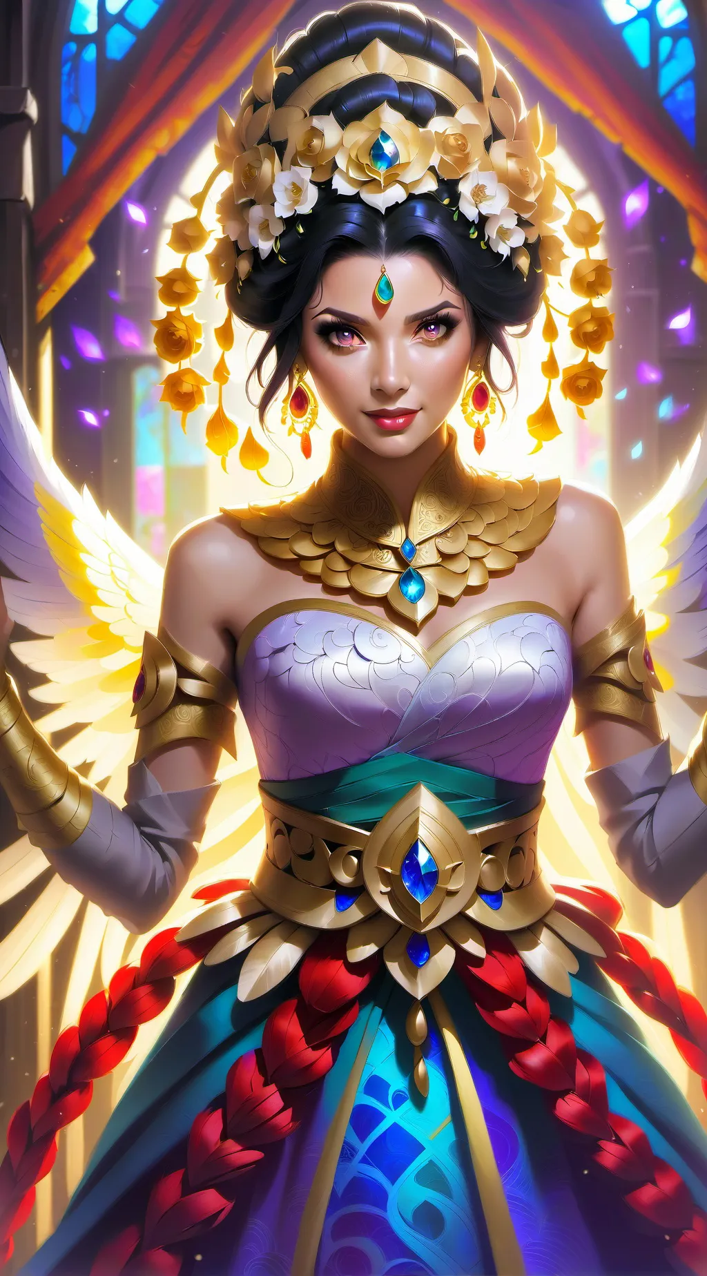 ai character: maya background