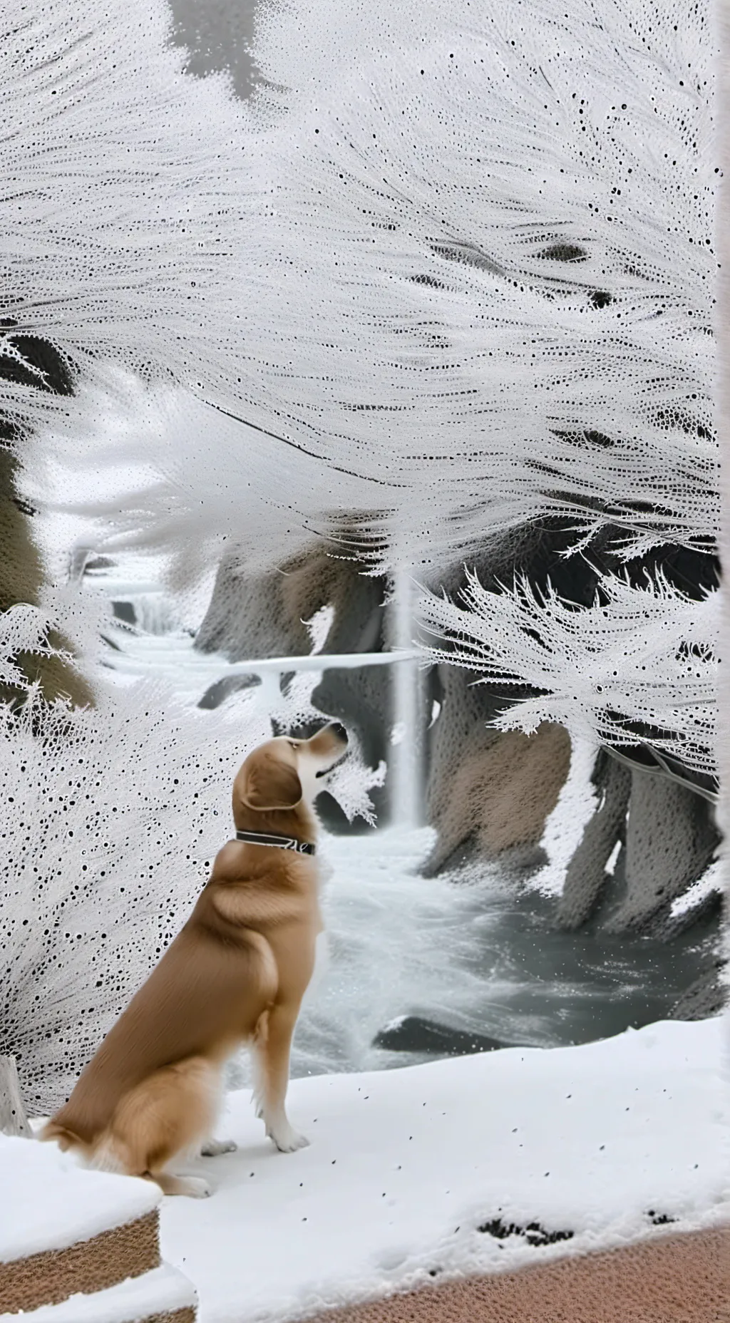 ai character: Mha winter villain background