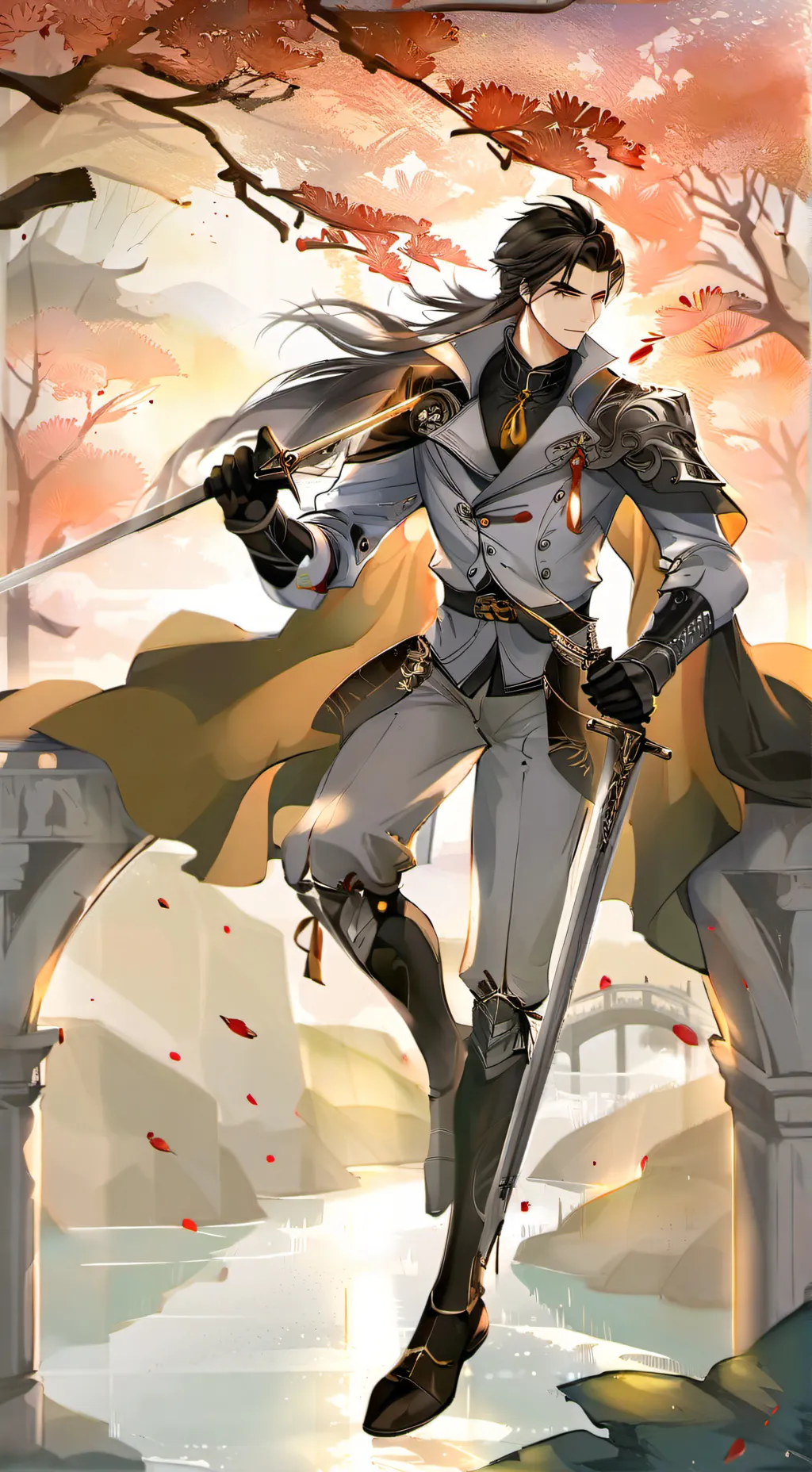 ai character: Alexander  background