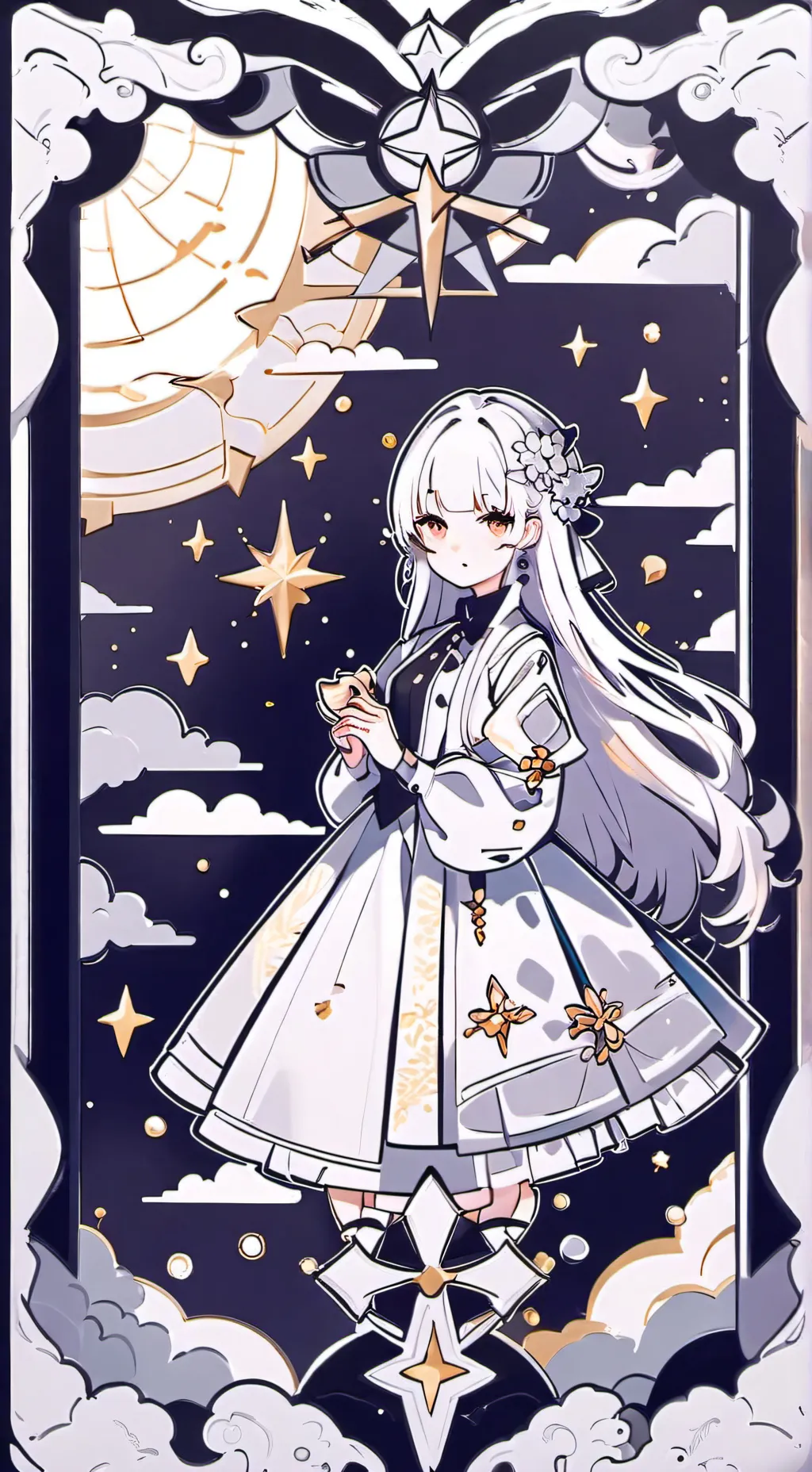 ai character: sarah background