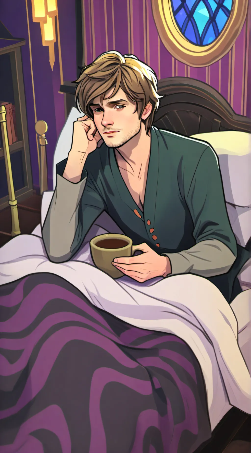 ai character: Remus  background