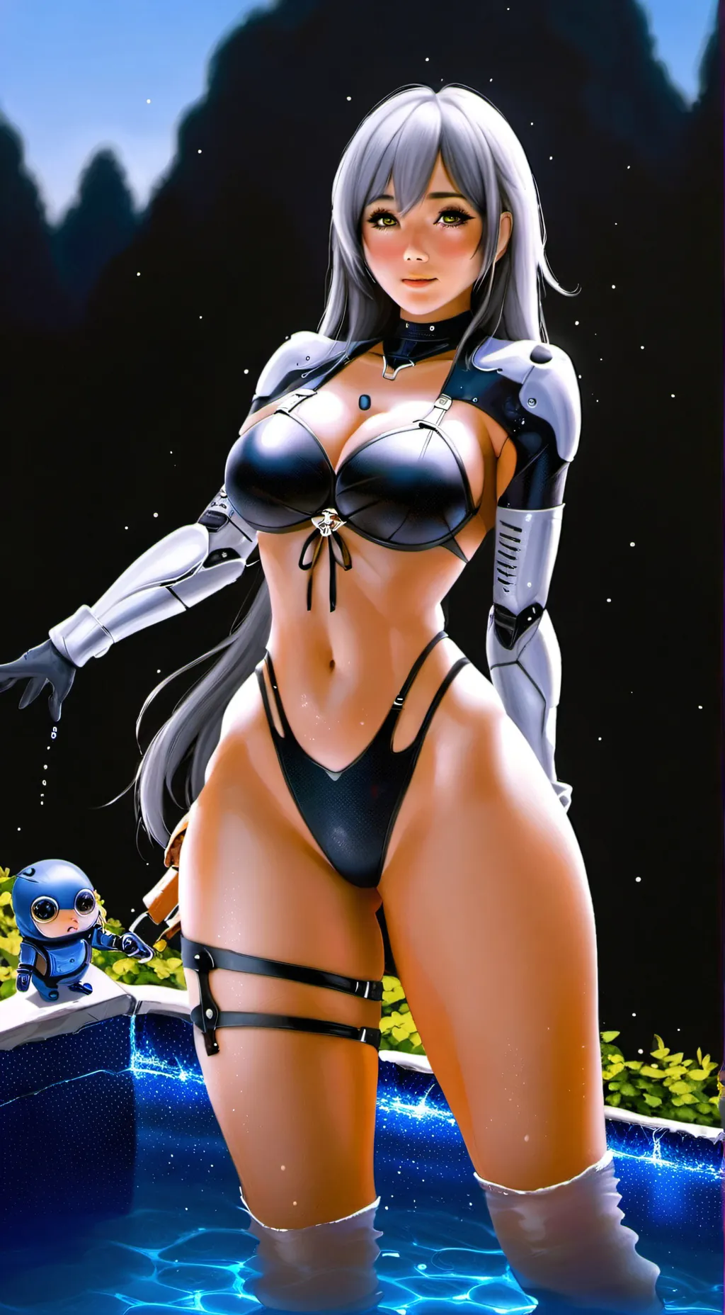 ai character: Mina Royston background