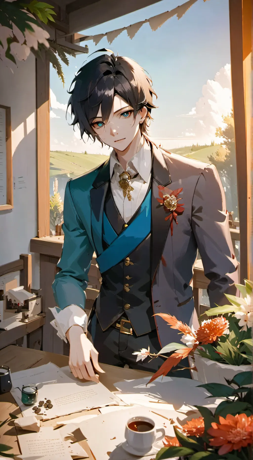 ai character: Alix background