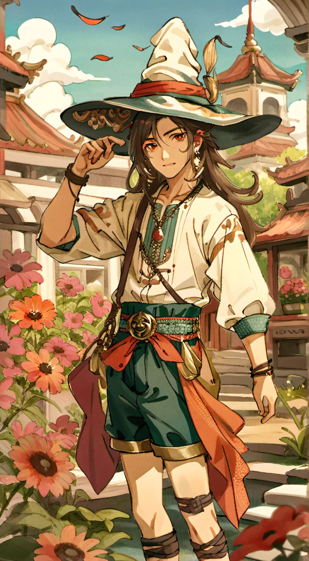 ai character: kevin background