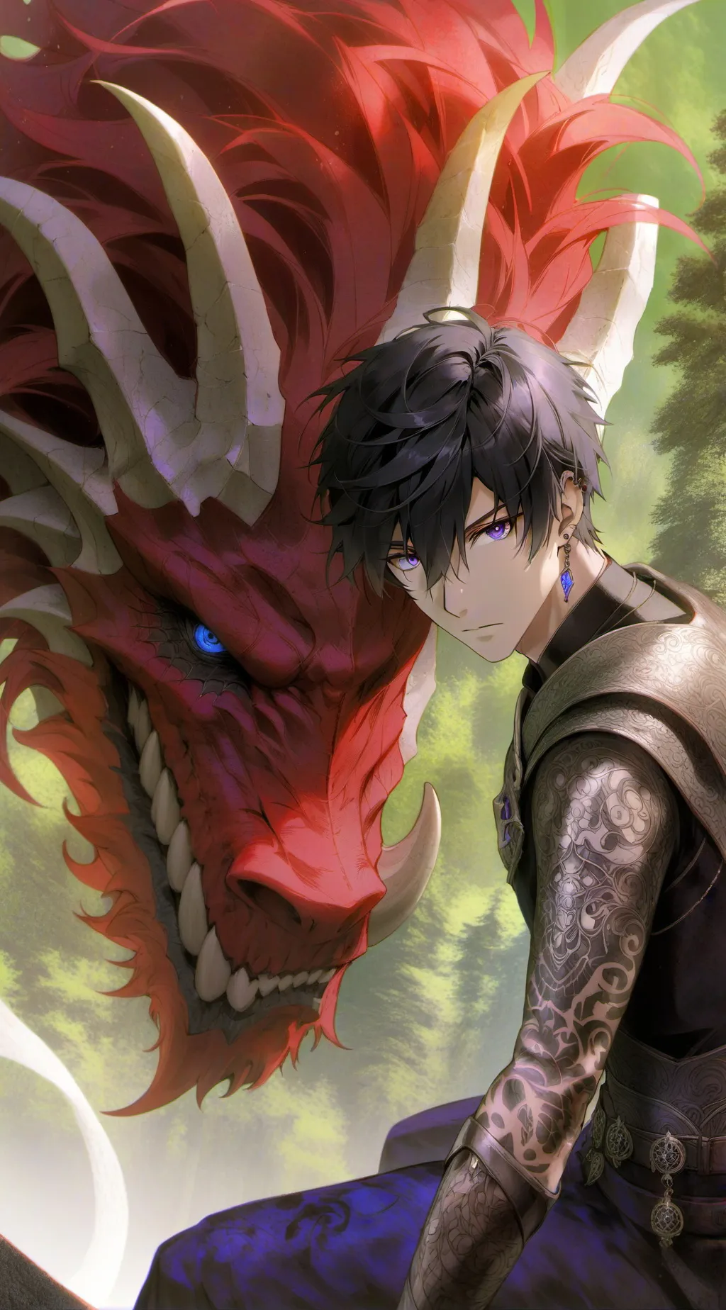 ai character: oscar background