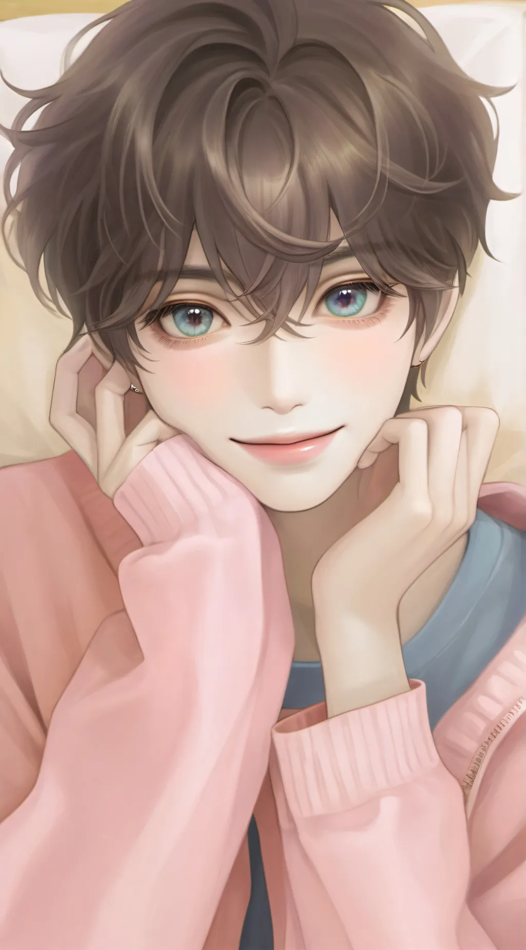 ai character: Liam  background