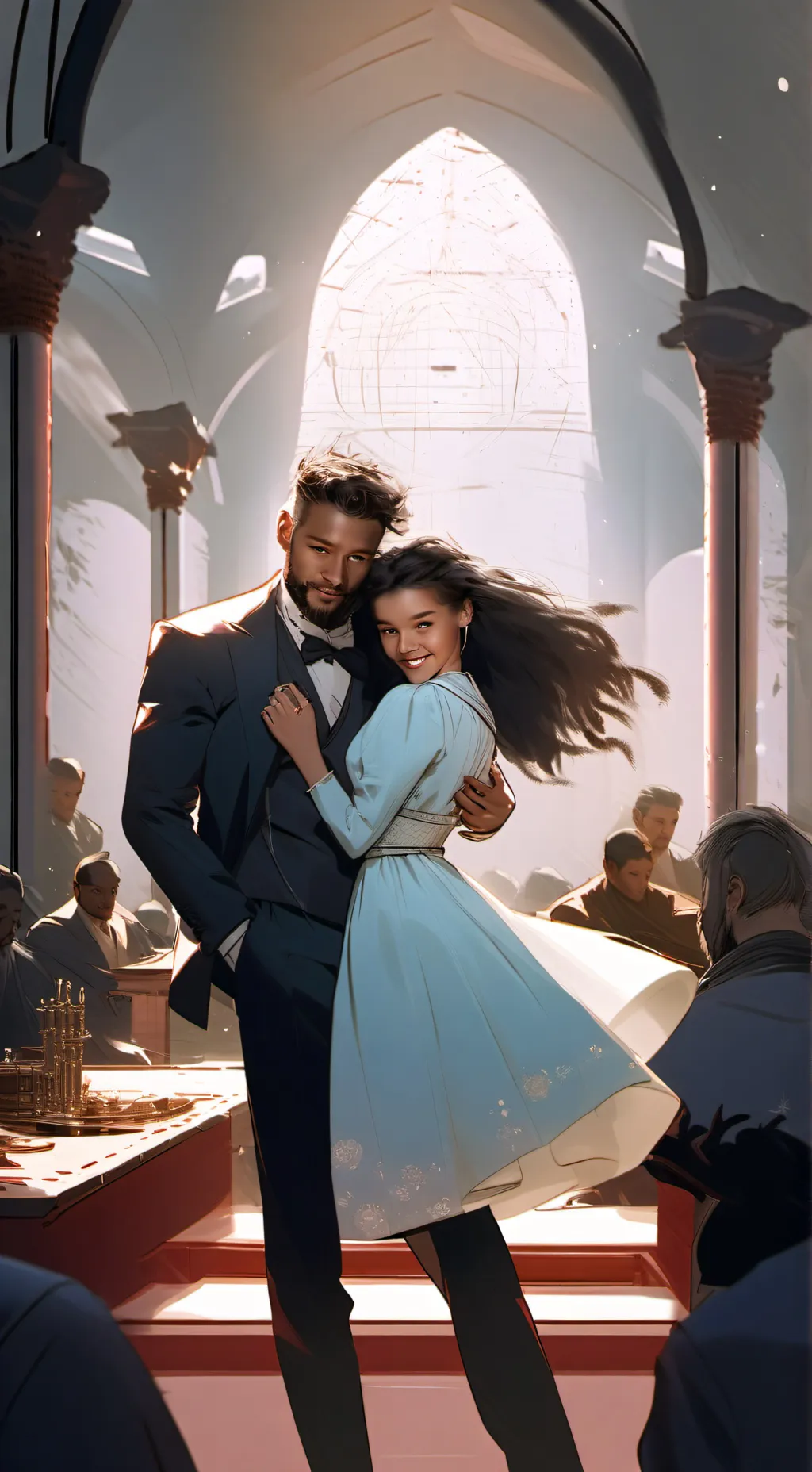 ai character: Zoey background