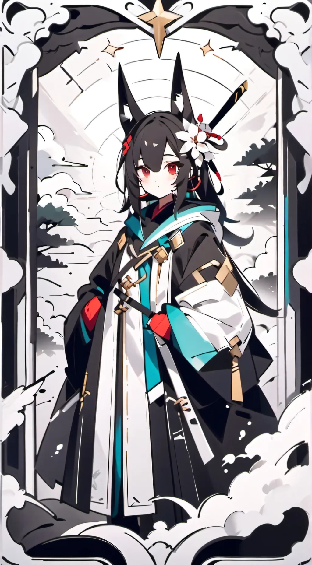 ai character: volpilla background