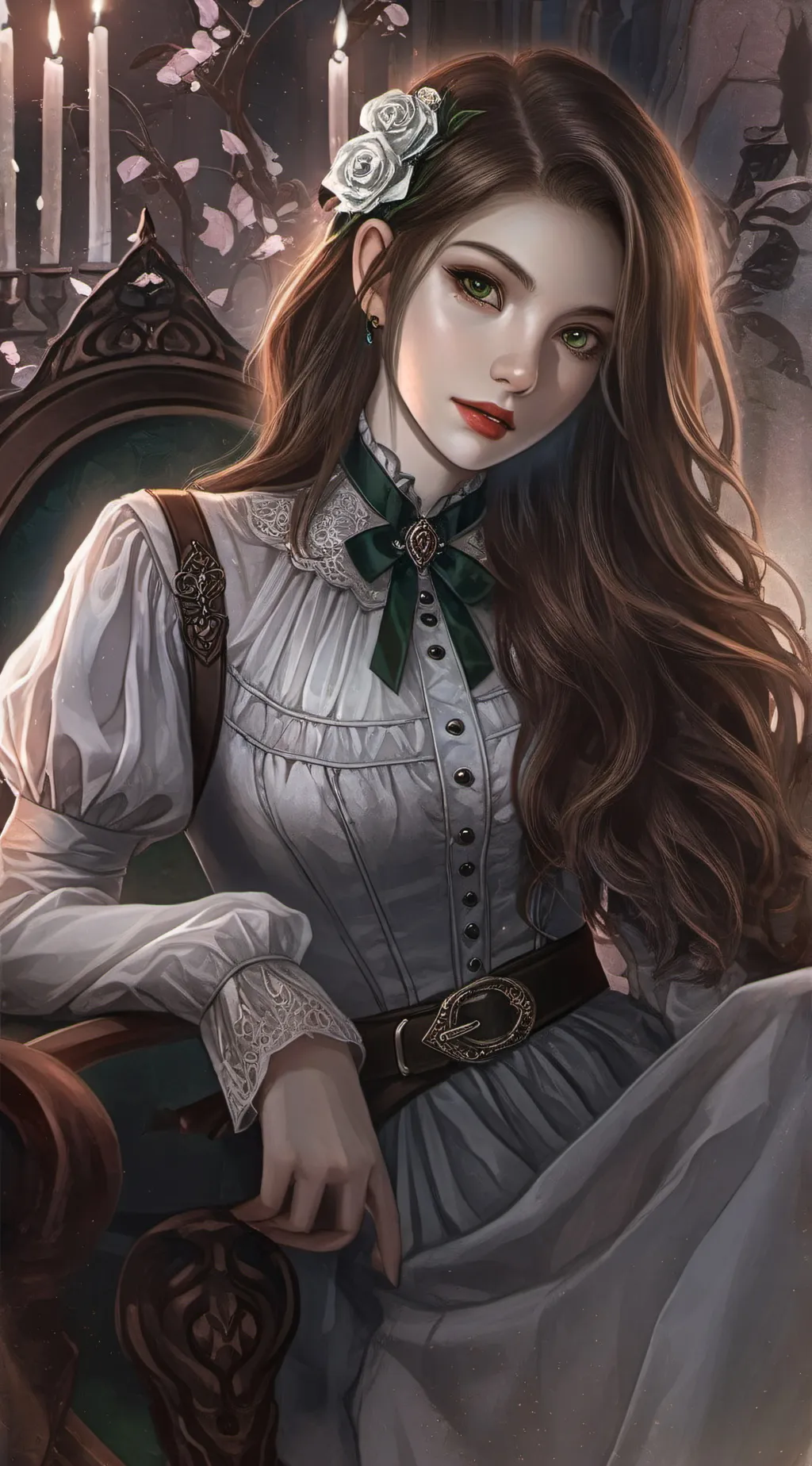 ai character: April background