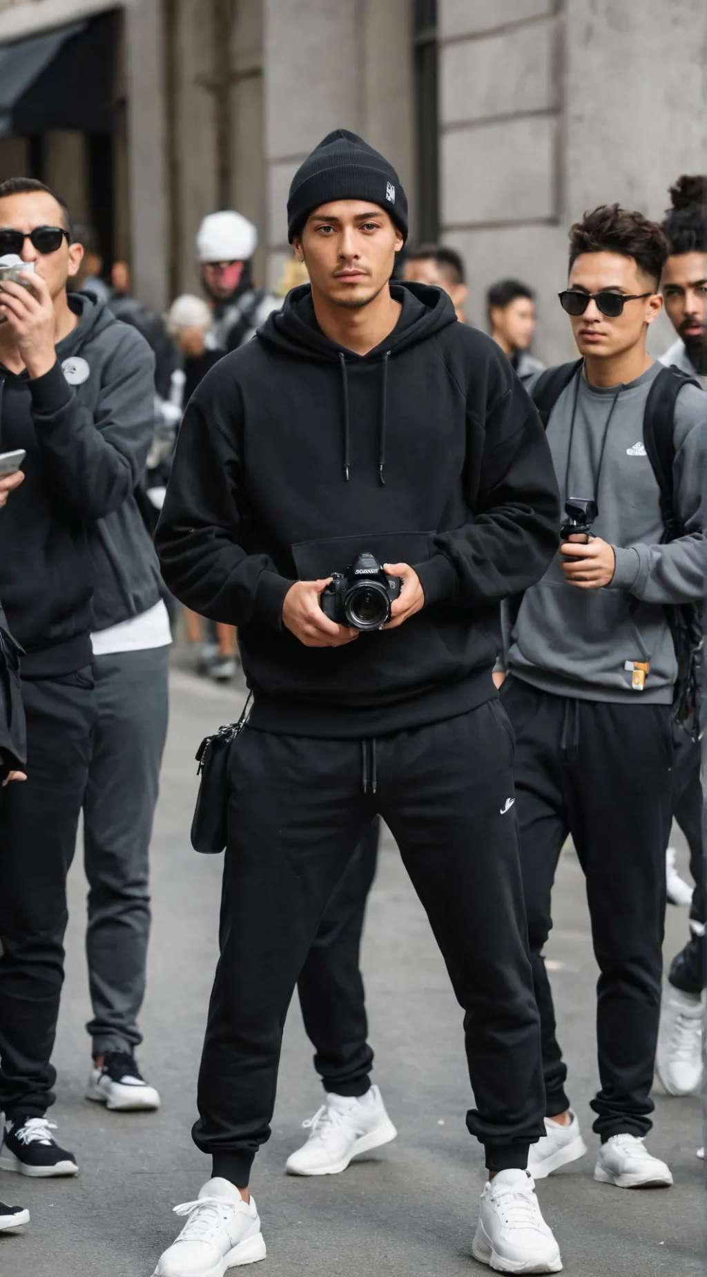 ai character: This Paparazzi... background