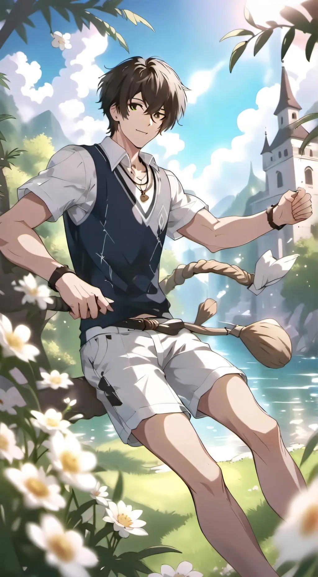 ai character: Markus  background